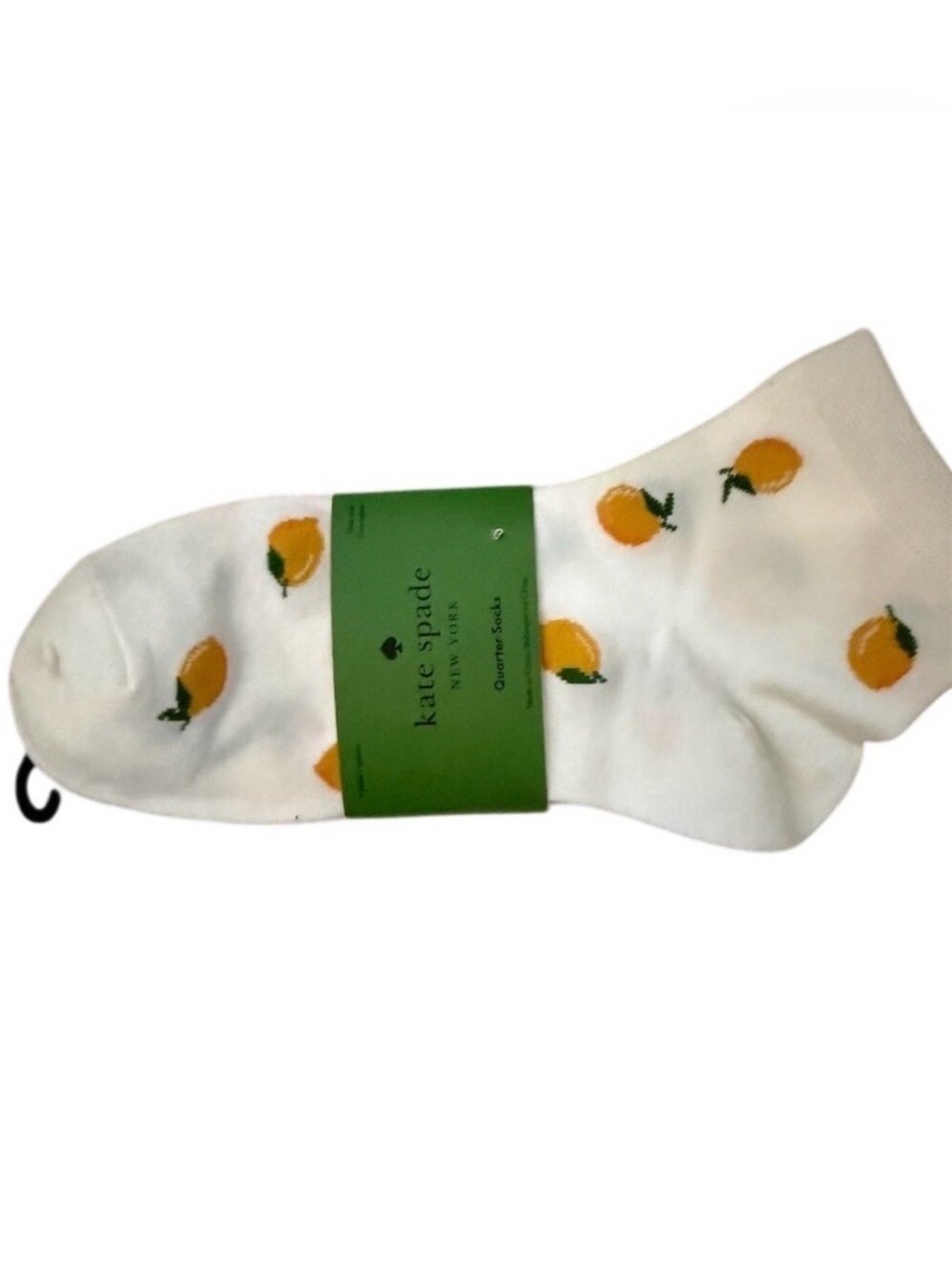 Kate Spade Lemon Quarter Sock Set - 3 Pack